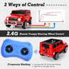 Costway 12v 2 Seats Kids Ride On Car Licensed Mercedes Benz G63 W/ Remote Control Red