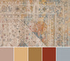 Ethel Traditional 2'6" x Runner Rug in Multi Indoor Area Rug | Tapis Traditionnel Ethel 2'6" x en Multi