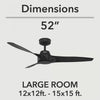 Mosley Ceiling Fan - Black | Ventilateur de plafond Mosley - Noir