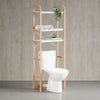 Umbra Modern Bellwood Over-Toilet Shelves - White and Natural|Tablettes au-dessus de la toilette modernes Bellwood de Umbra - blanches et naturelles