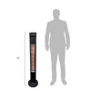 Westinghouse Infrared Electric Patio Heater - WES31-15110BLK|Radiateur de terrasse électrique et à infrarouge Westinghouse - WES31-15110BLK