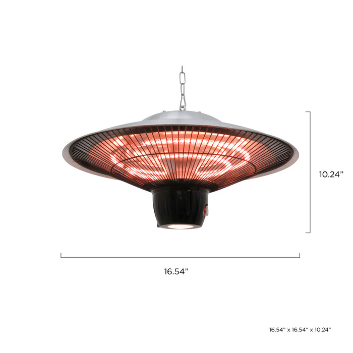 Westinghouse Infrared Electric LED Hanging Patio Heater - WES31-1544