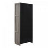 Cornelia Modern 30" Storage Cabinet in Gray (7-Shelf) - Set of 2 Bookcase | Armoire de rangement Cornelia Modern 30" en gris (7 etageres) - Lot de 2