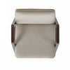 Stella Modern Wood Velvet Armchair in Champagne | Fauteuil moderne en bois et velours Stella, coloris champagne