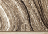 Forte Brown Cream Soothing Waves Area Rug - 7'9" x 10'6"|Carpette Forte brune et crème à motif de vagues apaisantes - 7 pi 9 po x 10 pi 6 po