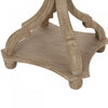 Jason Traditional Square Side Table With Shelf, Driftwood | Table D’appoint Carrée Traditionnelle Jason Avec Étagère, Finition Bois Flotté
