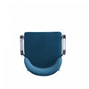 Hillman Modern Wood Upholstered Armchair in Blue - Set of 2 Dining Chair | Fauteuil moderne en bois Hillman avec accoudoirs et revetement bleu - Lot de 2