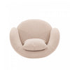 Siri Modern Upholstered Lounge Chair in Wheat - Set of 2 | Fauteuil lounge moderne Siri en tissu, couleur ble - Lot de 2