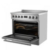 Forno Torino 36" Induction Range, Stainless Steel - FFSIN0936-36 | Cuisiniere a induction Torino de 36 po, acier inoxydable – FFSIN0936-36