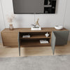 Nordika Riva 72" TV Stand - Walnut|Meuble pour téléviseur Riva Nordika de 72 po - noyer