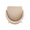 Gracie Modern Metal Upholstered Barstool in Tan and Gold - Set of 3 | Tabouret de bar moderne en metal Gracie avec revetement en tissu, coloris beige et or - Lot de 3