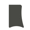 Coney Mid-Century Modern 28" Nightstand in Charcoal Gray (3-Drawer) - Set of 2 | Table de nuit Coney style milieu du siecle 71 cm en gris charbon (3 tiroirs) – Lot de 2