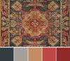 Sofia Traditional 2'3" x 7'6" Runner Rug in Blue Indoor Area Rug | Tapis Traditionnel Sofia 2'3" x 7'6" en Bleu