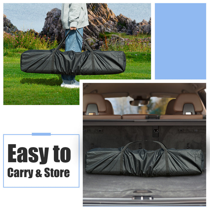Costway 10'x10' Fodling Pop Up Tent Gazebo Canopy Mesh Sidewall