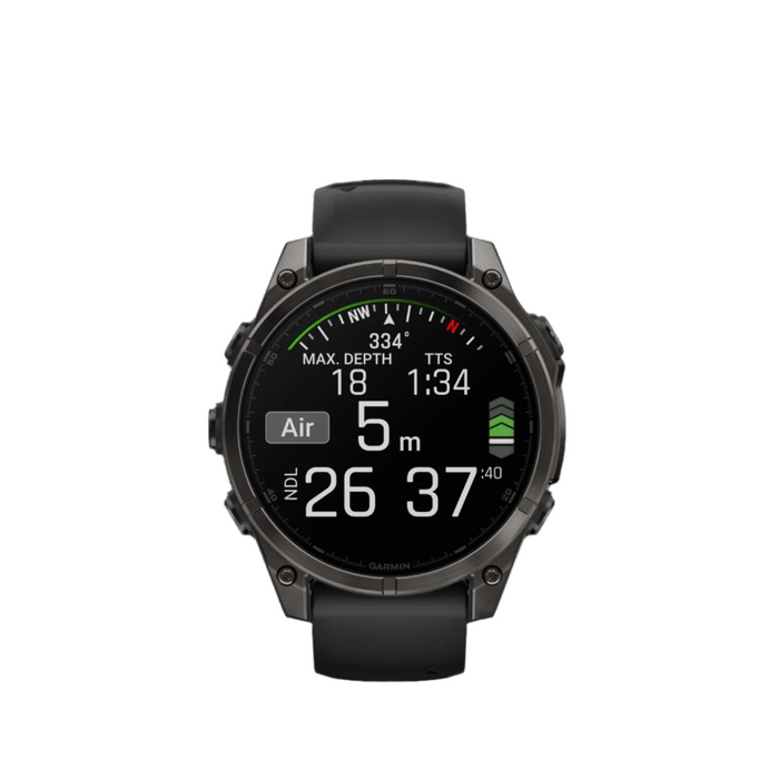 Garmin Fēnix 8 Amoled Sapphire Smartwatch 47mm - Gps, Compass, Gyroscope And Barometric Altimeter 