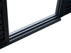 Florence - Wall Mounted Solarium 8x16 Metal Roof In Black