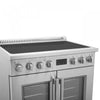 Forno Torino 36" French Door Induction Range, Stainless Steel - FFSIN0950-36 | Cuisiniere a induction Torino de 36 po avec portes francaises, acier inoxydable – FFSIN0950-36