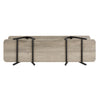Celine Contemporary Modern 47" Console Table in Rustic Gray | Console moderne contemporaine Celine 47" en gris rustique