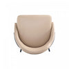 Gracie Modern Metal Upholstered Barstool in Tan and Black - Set of 3 | Tabouret de bar moderne en metal et tissu Gracie, coloris beige et noir - Lot de 3