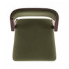Patricia Modern Wood Upholstered Counter Stool in Turtle Green - Set of 3 | Tabouret de comptoir moderne en bois Patricia avec revetement en tissu vert tortue - Lot de 3