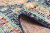Lotus Navy Rug 2'8" x 8'2" | Tapis de Couloir Traditionnel Lotus 2'8" x 8'2" en Bleu marin