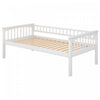 Elvis Solid Wood Convertible Bunk Bed With Drawers, Twin Size - White | Lit Superpose Convertible Elvis En Bois Massif, Taille Simple, Avec Tiroirs - Blanc