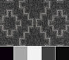 Esina Transitional 6'6" x 9'0" Area Rug in Black Indoor Area Rug | Tapis Transitionnel Esina 6'6" x 9'0" en Noir