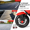 Costway 12v Kids Ride On Motorcycle Electric Motor Bike W/ Training Wheels & Light Red