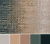 Sable Contemporary 2'2" x 7'7" Runner Rug in Blue Indoor Area Rug | Tapis Contemporain Sable 2'2" x 7'7" en Bleu