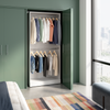 Bestar Florence 35" Modular Double Hanging Closet System - White|Système de garde-robe modulaire à 2 espaces pour suspendre Florence de Bestar de 35 po - blanc