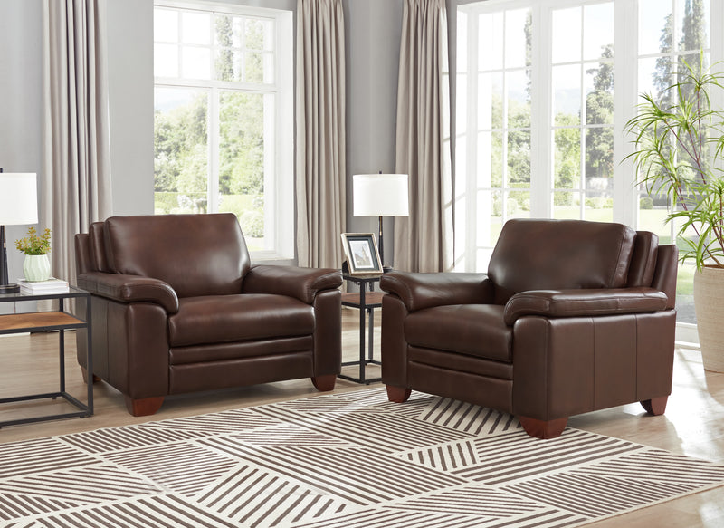 Hydeline Magnum Leather Chair - Brown