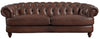 Hydeline Brixton Leather Sofa - Brown|Sofa Brixton de Hydeline en cuir - brun