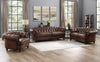 Hydeline Brixton Leather Sofa - Brown|Sofa Brixton de Hydeline en cuir - brun