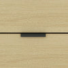 Olivia Manhattan Modern 71" Dresser in Natural Oak (6-Drawer) | Commode moderne Olivia Manhattan 71" en chene naturel (6 tiroirs)