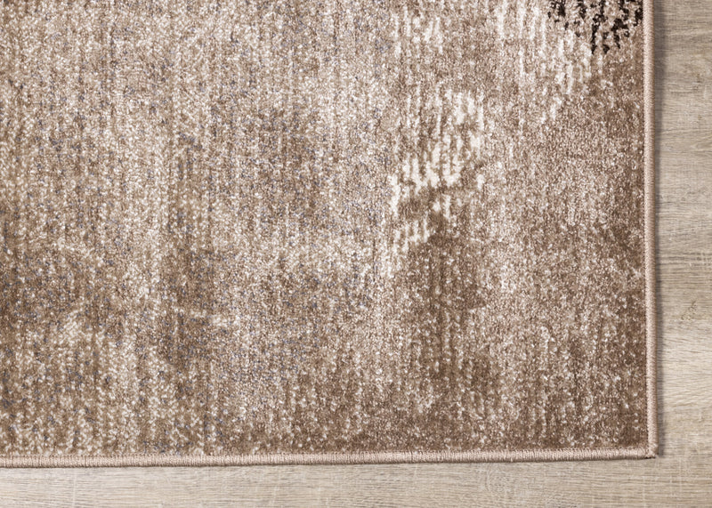 May Distressed Geometric Area Rug - 5'3\" x 7'7\"