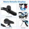 Costway 18" Kids Training Bike With Removable Training Wheels Pneumatic Tires Navy