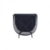 Flor Modern Metal Twill Weave Dining Chair in Gray - Set of 2 | Chaise de salle a manger Flor en metal moderne a tissage serge gris - Lot de 2