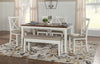 Jane Fabric Brown Dining Chair - Set of 2|Chaise de salle à manger Jane en tissu brun - ensemble de 2
