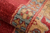 Mila Traditional 7'10" x 9'10" Area Rug in Red Indoor Area Rug | Tapis Traditionnel Mila 7'10" x 9'10" en Rouge