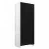 Hopkins Modern 30" Storage Cabinet in White (7-Shelf) - Set of 2 Armoire | Armoire de rangement moderne Hopkins 30" en blanc (7 etageres) - Lot de 2