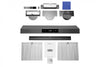 Hauslane | Chef 30-in Ducted Black Stainless Steel Undercabinet Range Hood | Hauslane | Hotte de cuisine sous-meuble a conduit de 76 cm en acier inoxydable noir