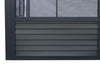 Florence - Wall Mounted Solarium 10x16 Polycarbonate Roof In Black