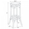 Rae Backless Rattan Barstool - Natural|Tabouret bar Rae en rotin et sans dossier - naturel
