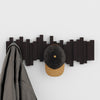Umbra Modern Sticks Wall-Mounted Coat Rack - Espresso|Portemanteau mural moderne Sticks de Umbra - espresso
