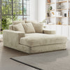Sealy 68" Snug Foam Chaise Lounger - Beige | Fauteuil long Snug de Sealy de 68 po avec mousse - beige