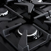 Forno Antico 36" Dual Fuel Gas Range, Black, 4.5 cu.ft. - FFSGS6113-36BLK | Cuisiniere a double combustible Antico 36 po , noire, 4,5 pi³ - FFSGS6113-36BLK