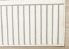 Forte White Grey Curved Arches Indoor Area Rug - 5'3" x 7'5"|Carpette Forte blanche et grise à motif d’arches courbées pour l’intérieur - 5 pi 3 po x 7 pi 5 po