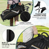 Costway 9" Golf Stand Bag Club 8 Way Divider Carry Organizer Pockets Storage Black New