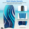 Costway 41" Lightweight Body Board With Eps Core Xpe Deck Hdpe Bottom Crescent Tail Blue