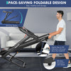 Superfit 4.75hp Folding Treadmill W/preset Programs Touch Screen Voice/app/remote Control